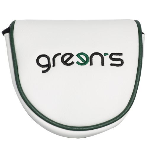 GREEN'S - CAPUCHON PUTTER MALLET - VERT/BLANC