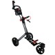 360 - 3 WHEEL TROLLEY WHITE/RED