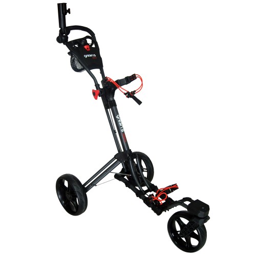 GREEN'S - CHARIOT 360-3 ROUES - CHARCOAL/ROUGE