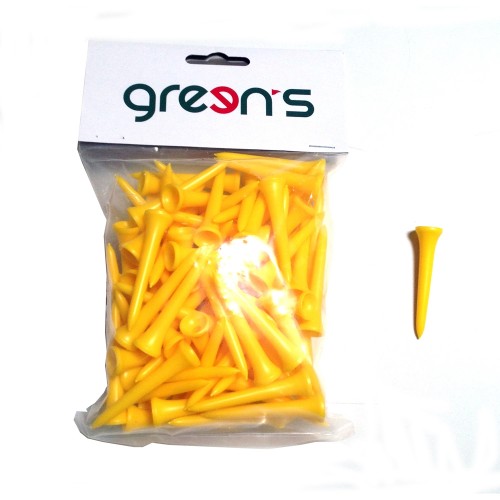 GREEN'S - 100 TEES PLASTIC 54MM