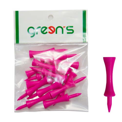  15 GROUND TEES PINK 62MM - 