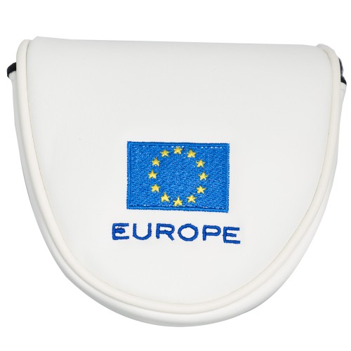  EUROPE MALLET PUTTER HEAD COVER - WHITE