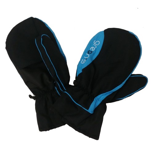  BLACK/PINK MITTENS - BLACK/BLUE