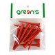 GREEN'S - 15 TEES PLASTIQUE 70MM