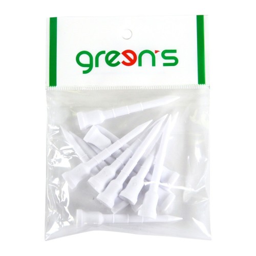 GREEN'S - 12 TEES PLASTIQUE STRIES 70MM