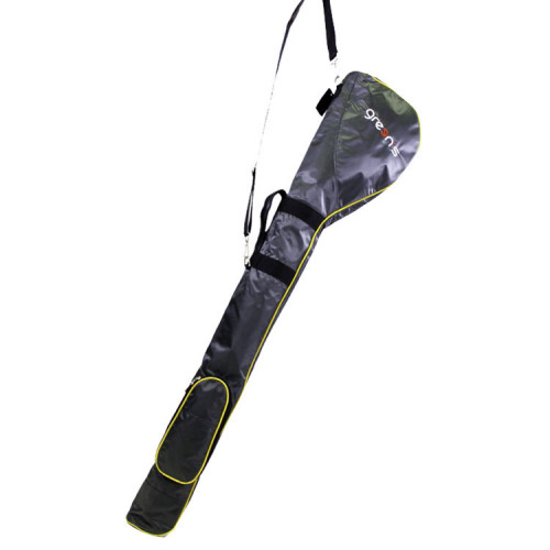 GREEN'S - SAC PENCIL SOUPLE - GRIS/JAUNE