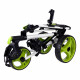  GREEN'S COMPACT GOLF TROLLEY WHITE/PINK
