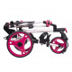  GREEN'S COMPACT GOLF TROLLEY WHITE/PINK