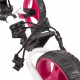  GREEN'S COMPACT GOLF TROLLEY WHITE/PINK