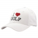 GREEN'S - CASQUETTE I LOVE GOLF