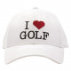 GREEN'S - CASQUETTE I LOVE GOLF