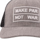 GREEN'S - CASQUETTE MAKE PAR NOT WAR