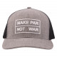 GREEN'S - CASQUETTE MAKE PAR NOT WAR