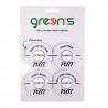 GREEN'S - SET 4 JETONS POKER HUMOUR