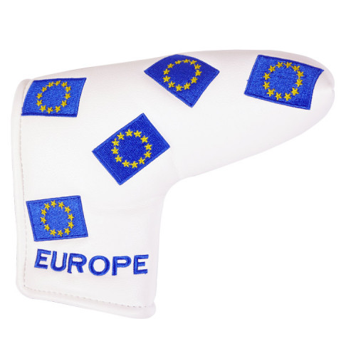 GREEN'S - CAPUCHON PUTTER BLADE EUROPE - BLANC/BLEU