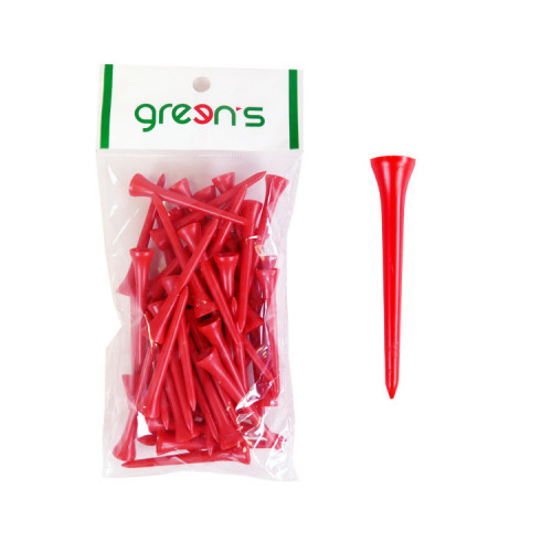 GREEN'S - 50 TEES PLASTIC 70MM