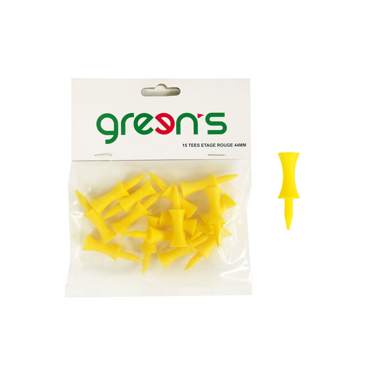  15 GROUND TEES YELLOW 44MM